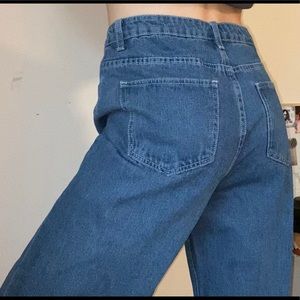 straight leg jeans
